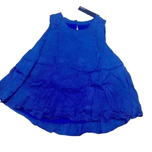 Revolve Krisa Set extra small top and skirt blue nwt set matching Anthropologie - Picture 8 of 10